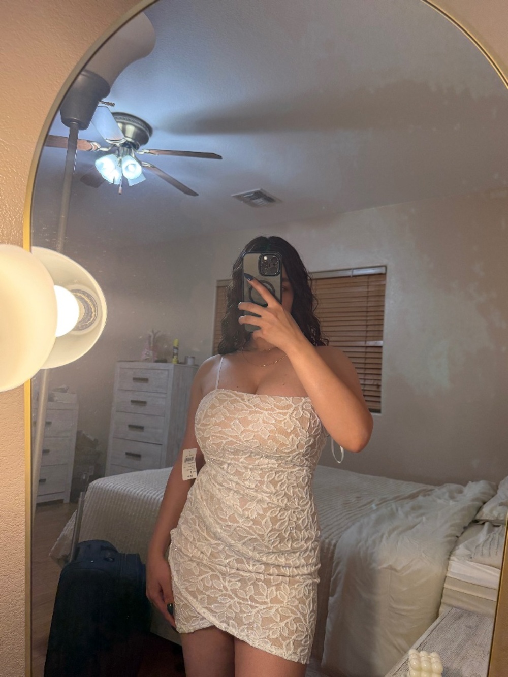 Windsor white dress ( perfect for graduation or bachelorette party)